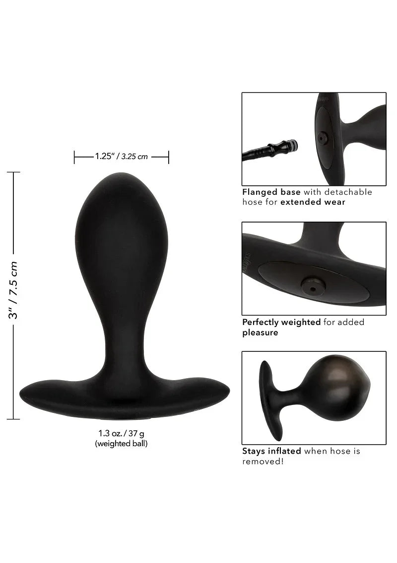 ♂ ♀ CalExotics COLT Weighted Pumper Plug - Happytoys Sexshop: Toys for Feeling Happy & Easy 😊 - Discreet geleverd