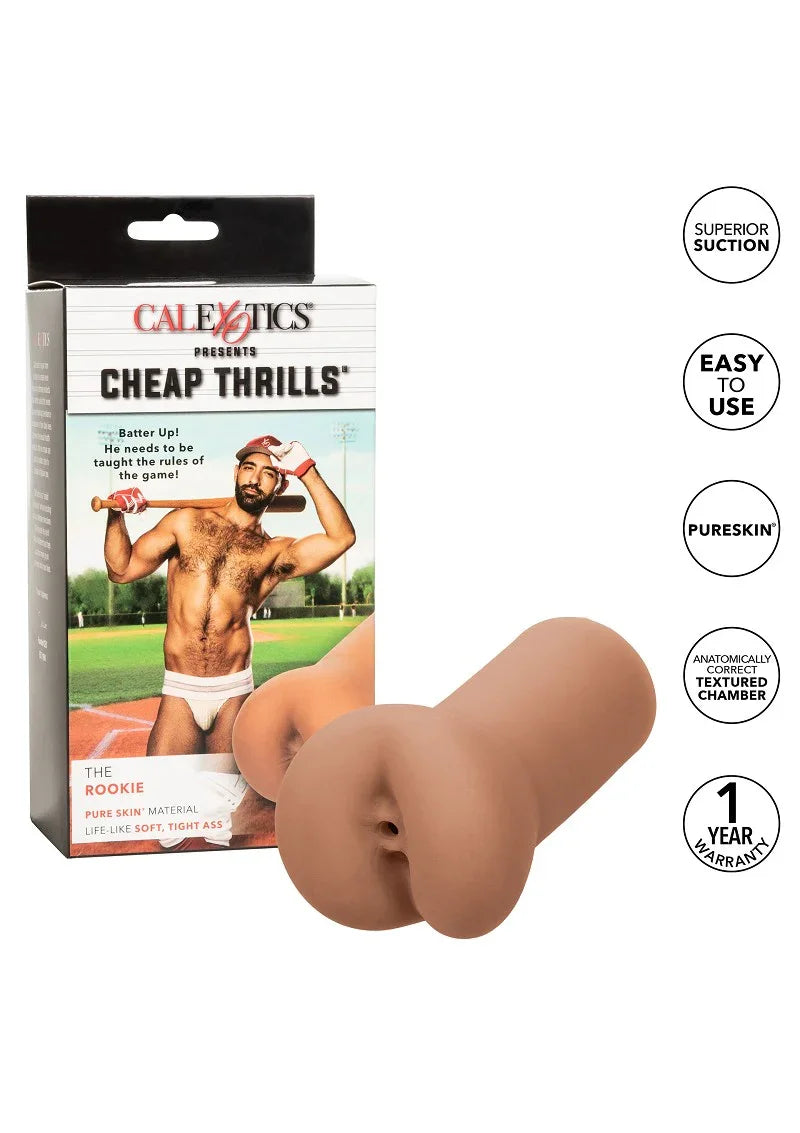 ♂ CalExotics Cheap Thrills The Rookie Stroker Masturbator - Happytoys Sexshop: Toys for Feeling Happy & Easy 😊 - Discreet geleverd