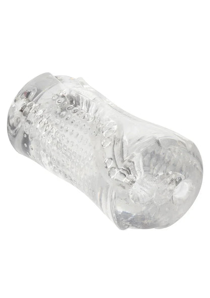 Cyclone Dual Ribbed Stroker Masturbator by CalExotics - Happytoys Sexshop: Toys for Feeling Happy & Easy 😊 - Discreet geleverd