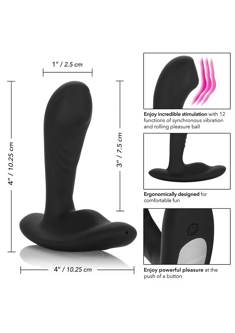 Eclipse Tapered Roller Ball Probe by CalExotics - Happytoys Sexshop: Toys for Feeling Happy & Easy 😊 - Discreet geleverd