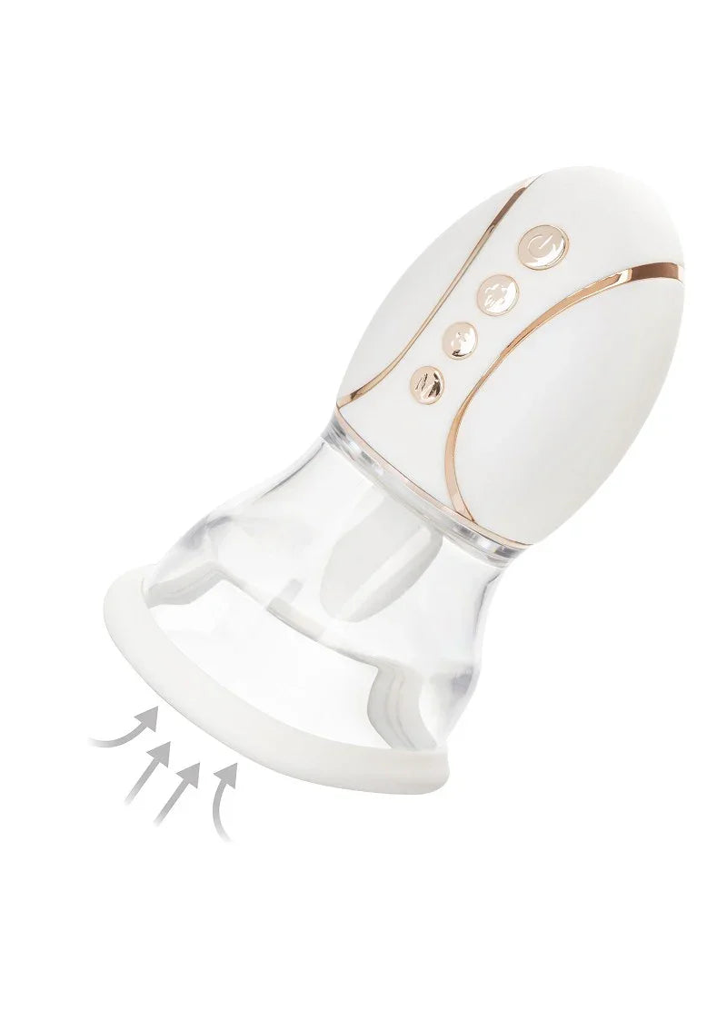 ♀ CalExotics Empowered Smart Pleasure Queen licking vibrator - Happytoys Sexshop: Toys for Feeling Happy & Easy 😊 - Discreet geleverd