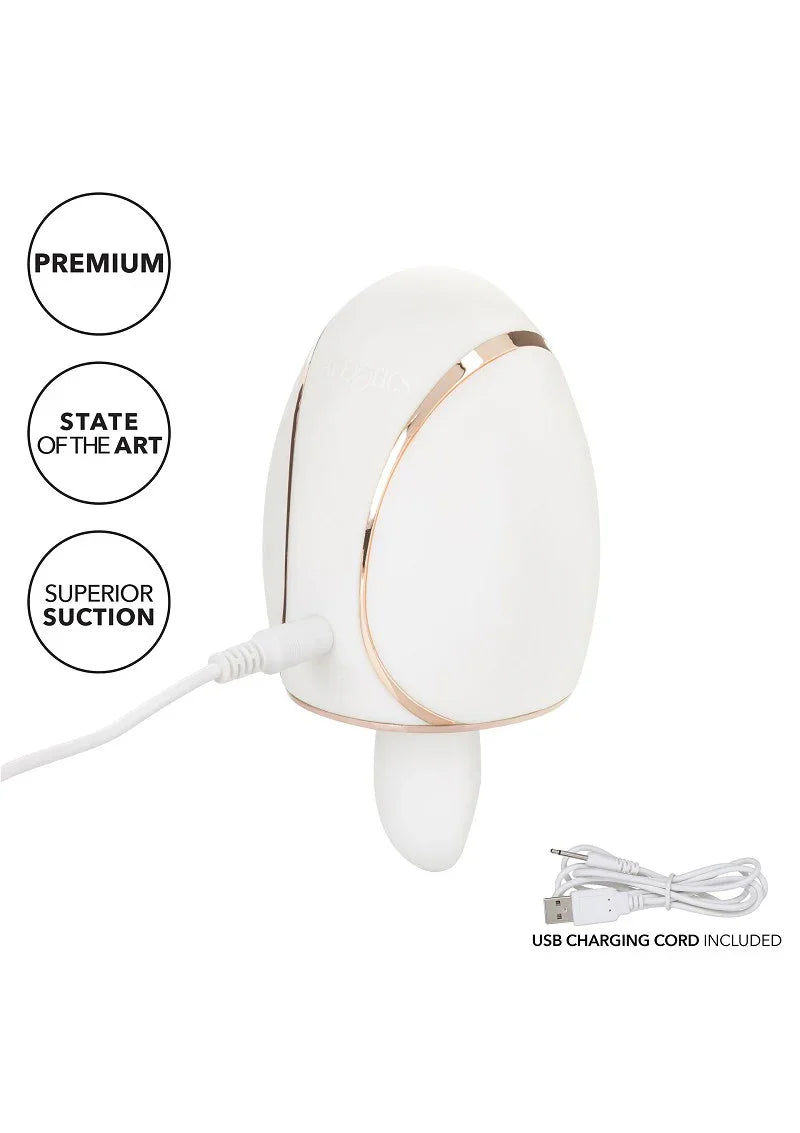 ♀ CalExotics Empowered Smart Pleasure Queen licking vibrator - Happytoys Sexshop: Toys for Feeling Happy & Easy 😊 - Discreet geleverd