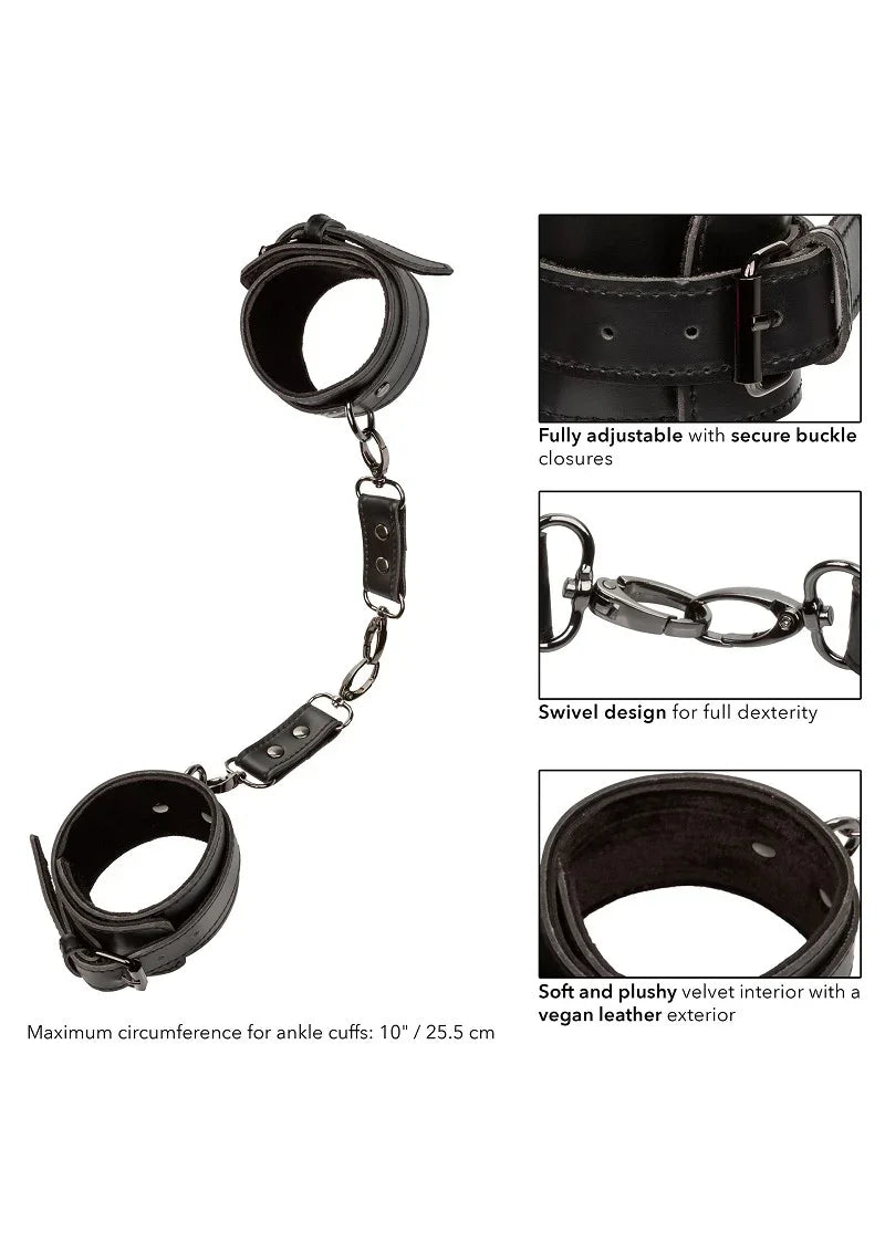 Euphoria Collection Ankle Cuffs by CalExotics - Happytoys Sexshop: Toys for Feeling Happy & Easy 😊 - Discreet geleverd