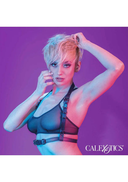 Euphoria Collection Halter Buckle Harness by CalExotics - Happytoys Sexshop: online sex shop for Feeling Happy & Easy 😊 - Discreet geleverd