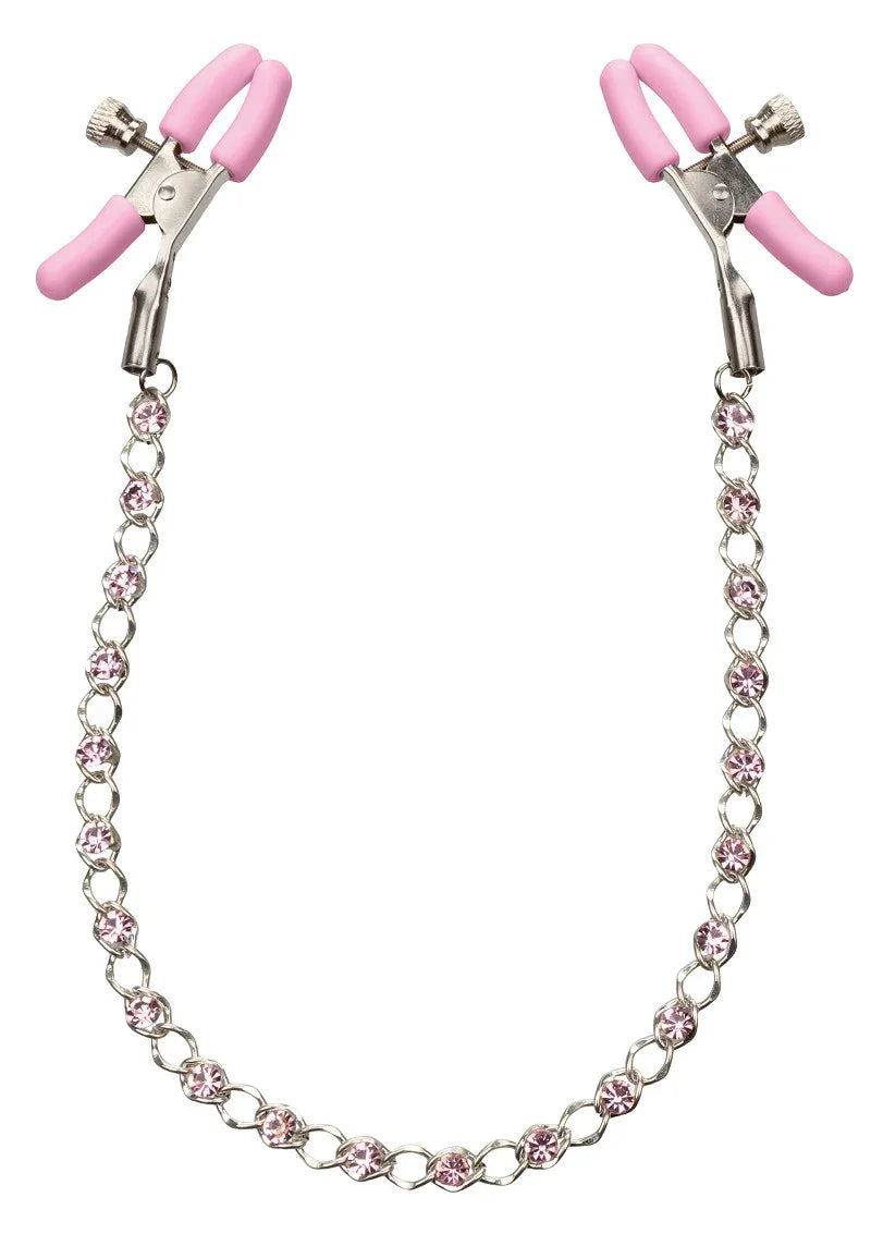 First Time Crystal Nipple Teasers by CalExotics - Happytoys Sexshop: Toys for Feeling Happy & Easy 😊 - Discreet geleverd
