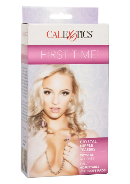 First Time Crystal Nipple Teasers by CalExotics - Happytoys Sexshop: online sex shop for Feeling Happy & Easy 😊 - Discreet geleverd