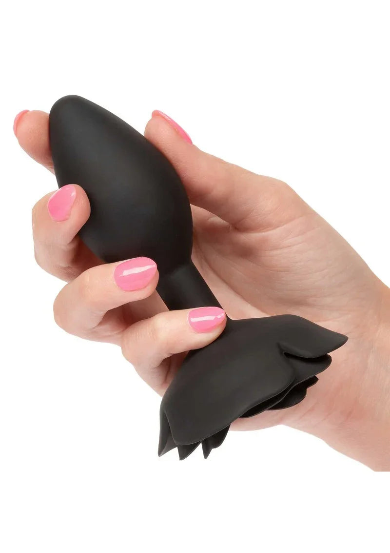 Forbidden Large Rose Anal Plug by CalExotics - Happytoys Sexshop: Toys for Feeling Happy & Easy 😊 - Discreet geleverd