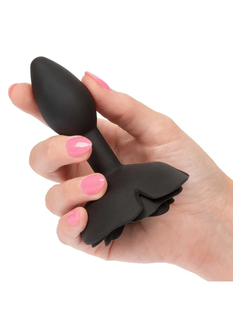 Forbidden Small Rose Anal Plug by CalExotics - Happytoys Sexshop: Toys for Feeling Happy & Easy 😊 - Discreet geleverd