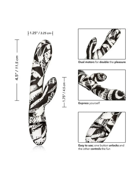 Hype Dual Wand by CalExotics - Happytoys Sexshop: Toys for Feeling Happy & Easy 😊 - Discreet geleverd