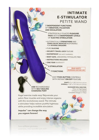 Impulse Intimate E-Stimulator Petite Wand by CalExotics - Happytoys Sexshop: Toys for Feeling Happy & Easy 😊 - Discreet geleverd