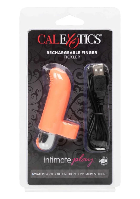 ♀ CalExotics Intimate Play Rechargeable Finger Tickler vibrator @ Happytoys Sexshop: Toys for Feeling Happy & Easy 😊