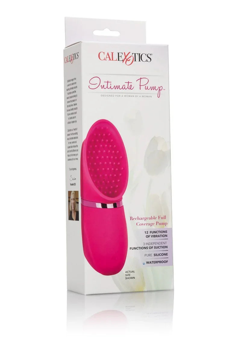 Intimate Pump Rechargeable Full Coverage Pump befmachine by CalExotics - Happytoys Sexshop: Toys for Feeling Happy & Easy 😊 - Discreet geleverd