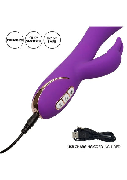 Jack Rabbit Signature Heated Silicone Rotating 'G' Rabbit by CalExotics - Happytoys Sexshop: Toys for Feeling Happy & Easy 😊 - Discreet geleverd
