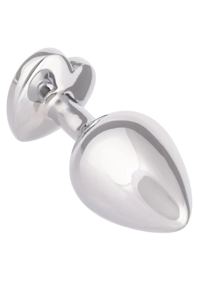 Jewel Large Ruby Heart Plug butplug by CalExotics - Happytoys Sexshop: Toys for Feeling Happy & Easy 😊 - Discreet geleverd
