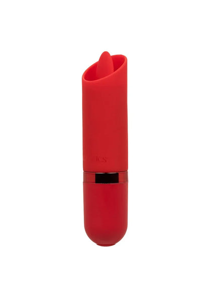 Kyst Flicker mini lipstick vibrator met tong by CalExotics - Happytoys Sexshop: Toys for Feeling Happy & Easy 😊 - Discreet geleverd