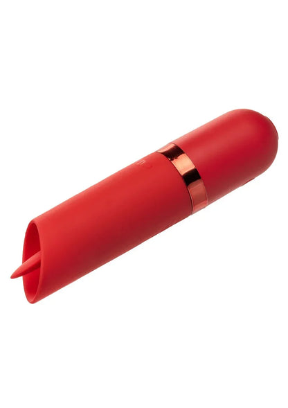 Kyst Flicker mini lipstick vibrator met tong by CalExotics - Happytoys Sexshop: Toys for Feeling Happy & Easy 😊 - Discreet geleverd