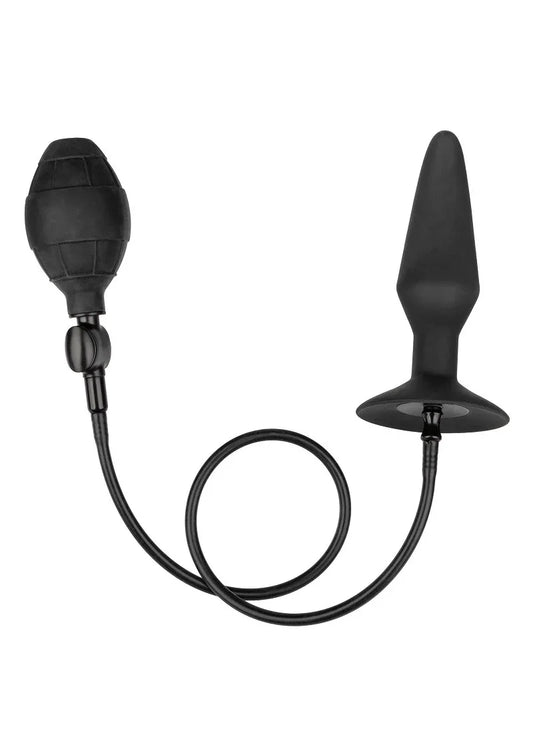 ♂ ♀ CalExotics Large Silicone Inflatable butPlug - Happytoys Sexshop: Toys for Feeling Happy & Easy 😊 - Discreet geleverd