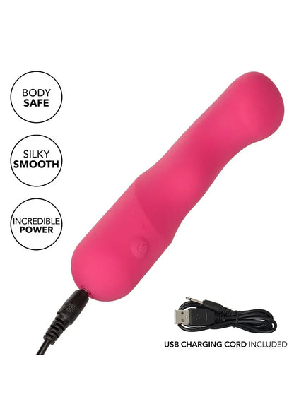 ♀ CalExotics Liquid Silicone Pixies Curvy vibrator - Happytoys Sexshop: Toys for Feeling Happy & Easy 😊 - Discreet geleverd