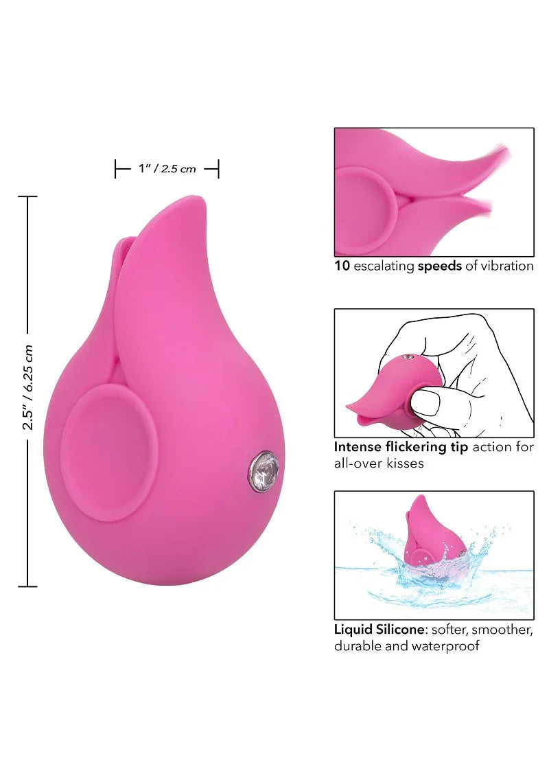 LuvMor Kisses Vinger vibrator by CalExotics - Happytoys Sexshop: Toys for Feeling Happy & Easy 😊 - Discreet geleverd