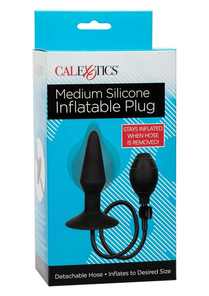 Medium Silicone Inflatable Plug by CalExotics - Happytoys Sexshop: Toys for Feeling Happy & Easy 😊 - Discreet geleverd