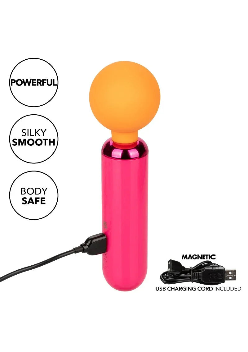 ♀ CalExotics Naughty Bits Home Cumming Queen Vibrating Wand - Happytoys Sexshop: Toys for Feeling Happy & Easy 😊 - Discreet geleverd