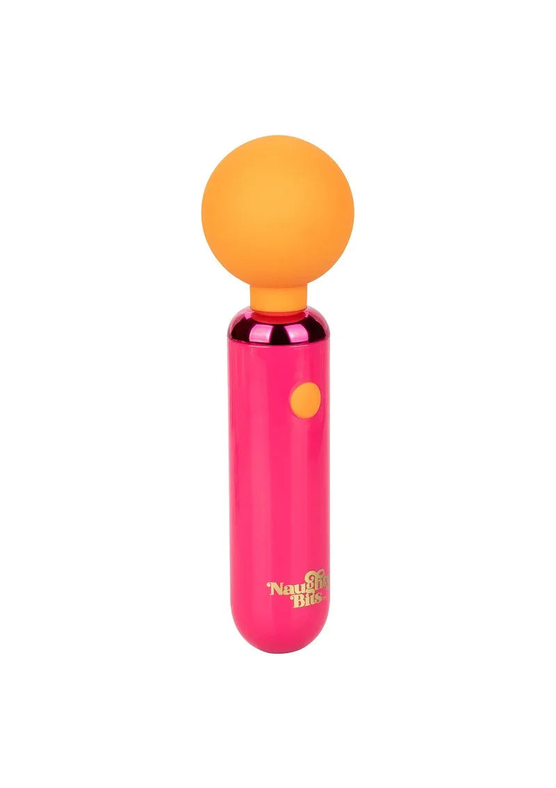 ♀ CalExotics Naughty Bits Home Cumming Queen Vibrating Wand - Happytoys Sexshop: Toys for Feeling Happy & Easy 😊 - Discreet geleverd