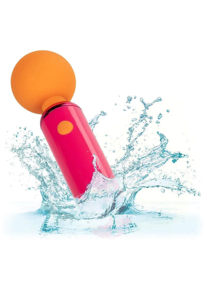 ♀ CalExotics Naughty Bits Home Cumming Queen Vibrating Wand - Happytoys Sexshop: Toys for Feeling Happy & Easy 😊 - Discreet geleverd