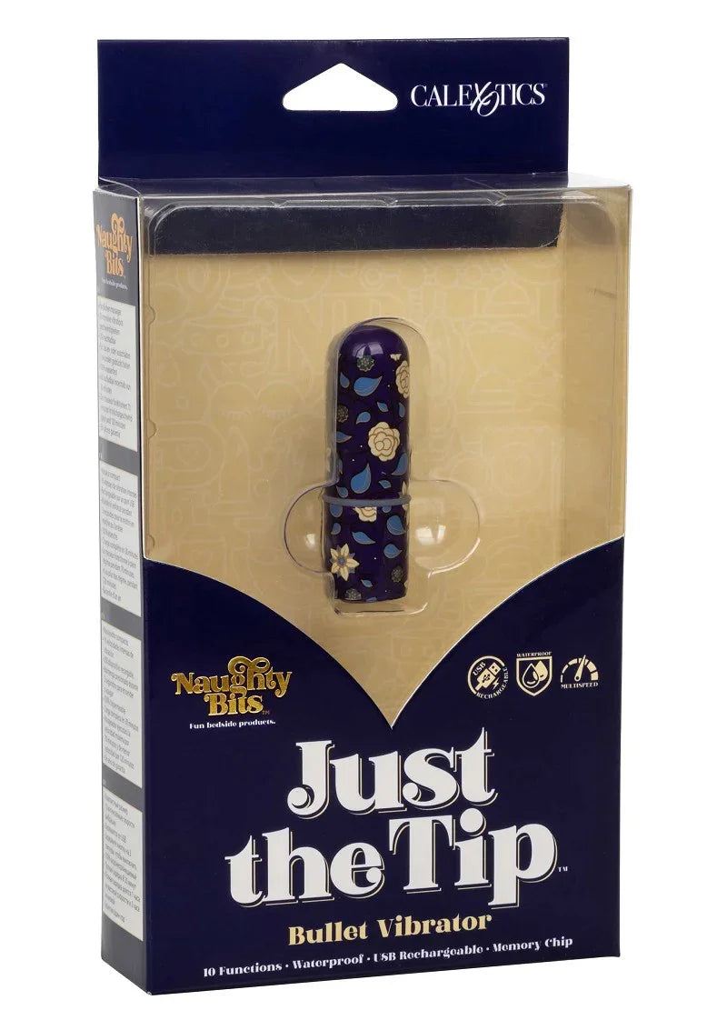 ♀ CalExotics Naughty Bits Just The Tip Bullet Vibrator - Happytoys Sexshop: Toys for Feeling Happy & Easy 😊 - Discreet geleverd