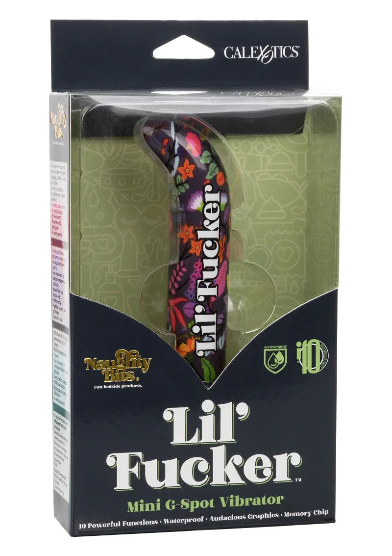 ♀ CalExotics Naughty Bits Lil' Fucker Mini G-Spot Vibrator - Happytoys Sexshop: Toys for Feeling Happy & Easy 😊 - Discreet geleverd