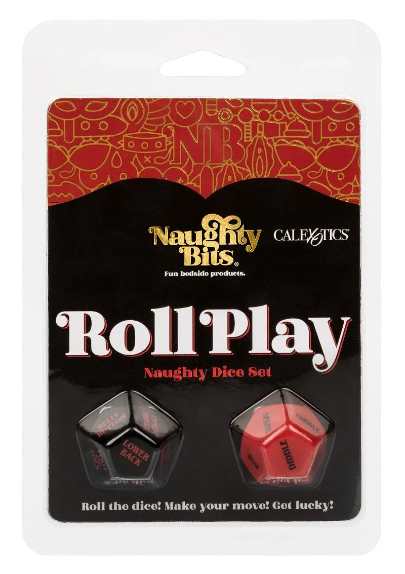 ♂ ♀ CalExotics Naughty Bits Roll Play Ondeugende dobbelsteenset - Happytoys Sexshop: Toys for Feeling Happy & Easy 😊 - Discreet geleverd