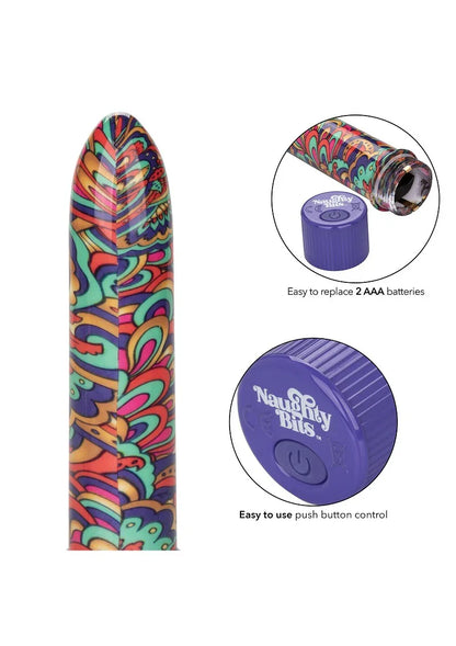 ♀ CalExotics Naughty Bits Shake It Off Powerful Mini Vibrator - Happytoys Sexshop: Toys for Feeling Happy & Easy 😊 - Discreet geleverd