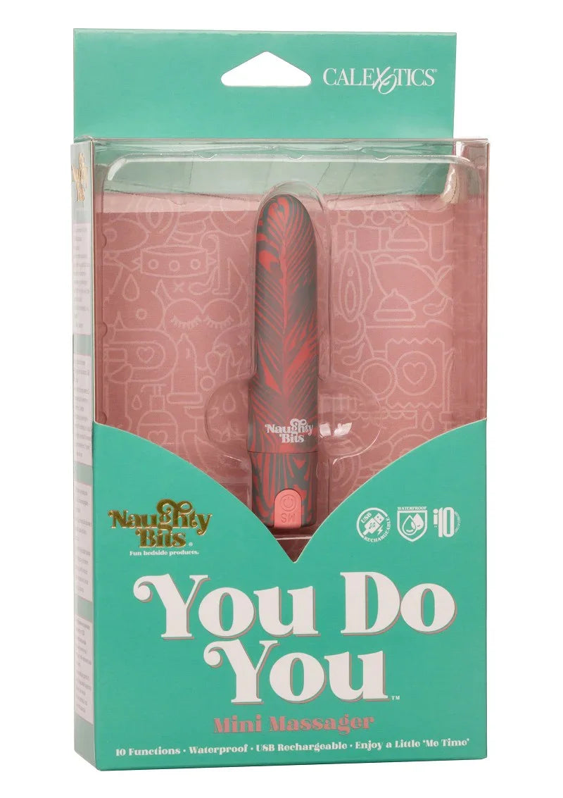 ♀ CalExotics Naughty Bits You Do You Mini Massager - Happytoys Sexshop: Toys for Feeling Happy & Easy 😊 - Discreet geleverd