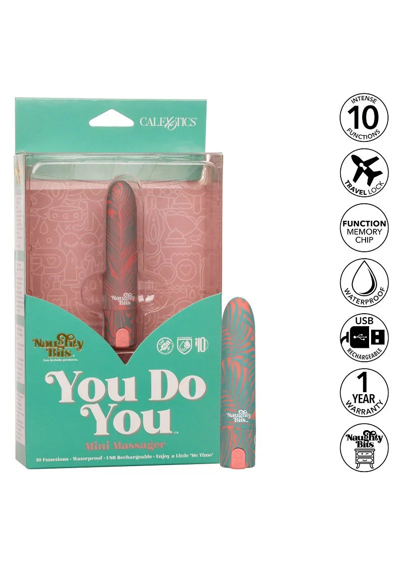 ♀ CalExotics Naughty Bits You Do You Mini Massager - Happytoys Sexshop: Toys for Feeling Happy & Easy 😊 - Discreet geleverd