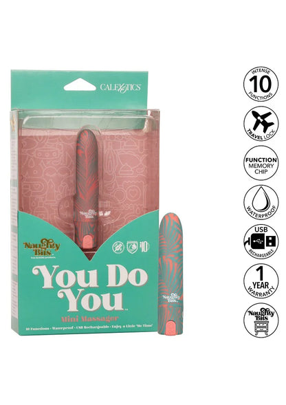 Naughty Bits You Do You Mini Massager by CalExotics - Happytoys Sexshop: Toys for Feeling Happy & Easy 😊 - Discreet geleverd