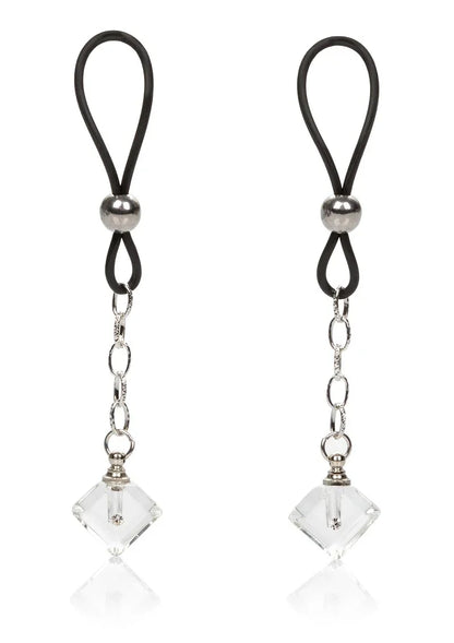 Nipple Play Non-Piercing Nipple Jewelry Crystal Gem by CalExotics - Happytoys Sexshop: Toys for Feeling Happy & Easy 😊 - Discreet geleverd