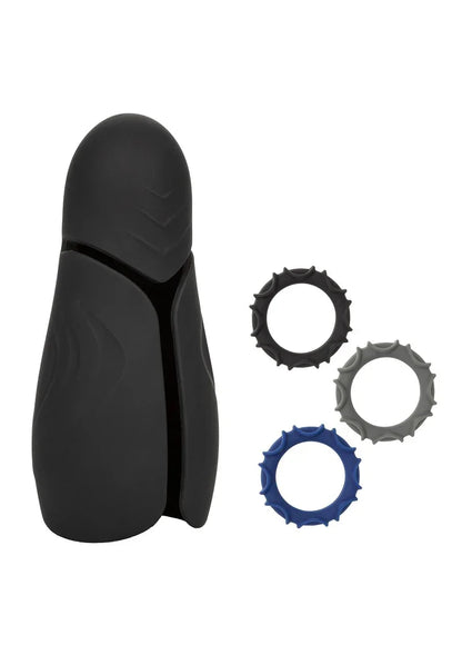 Optimum Power Elite Pro Stroker by CalExotics - Happytoys Sexshop: online sex shop for Feeling Happy & Easy 😊 - Discreet geleverd