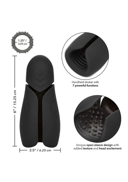 Optimum Power Elite Pro Stroker by CalExotics - Happytoys Sexshop: online sex shop for Feeling Happy & Easy 😊 - Discreet geleverd