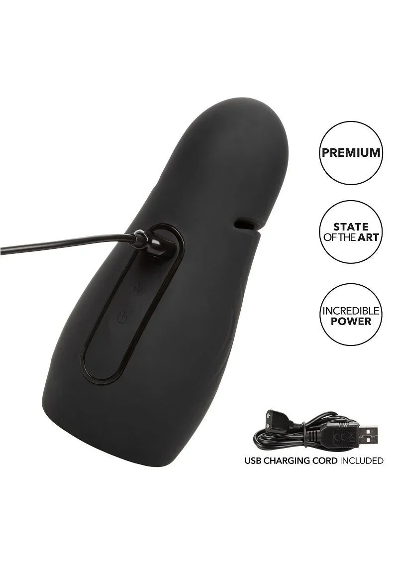 Optimum Power Elite Pro Stroker by CalExotics - Happytoys Sexshop: Toys for Feeling Happy & Easy 😊 - Discreet geleverd