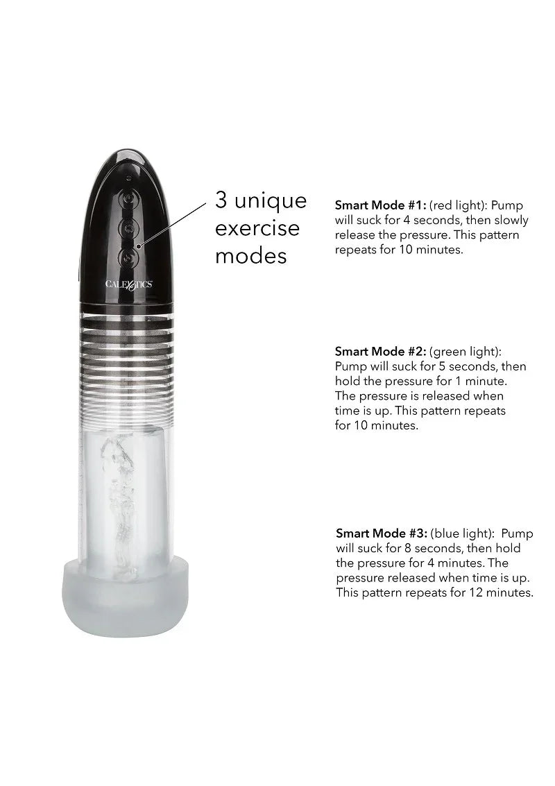 Optimum Series Automatic Smart Pump by CalExotics - Happytoys Sexshop: Toys for Feeling Happy & Easy 😊 - Discreet geleverd