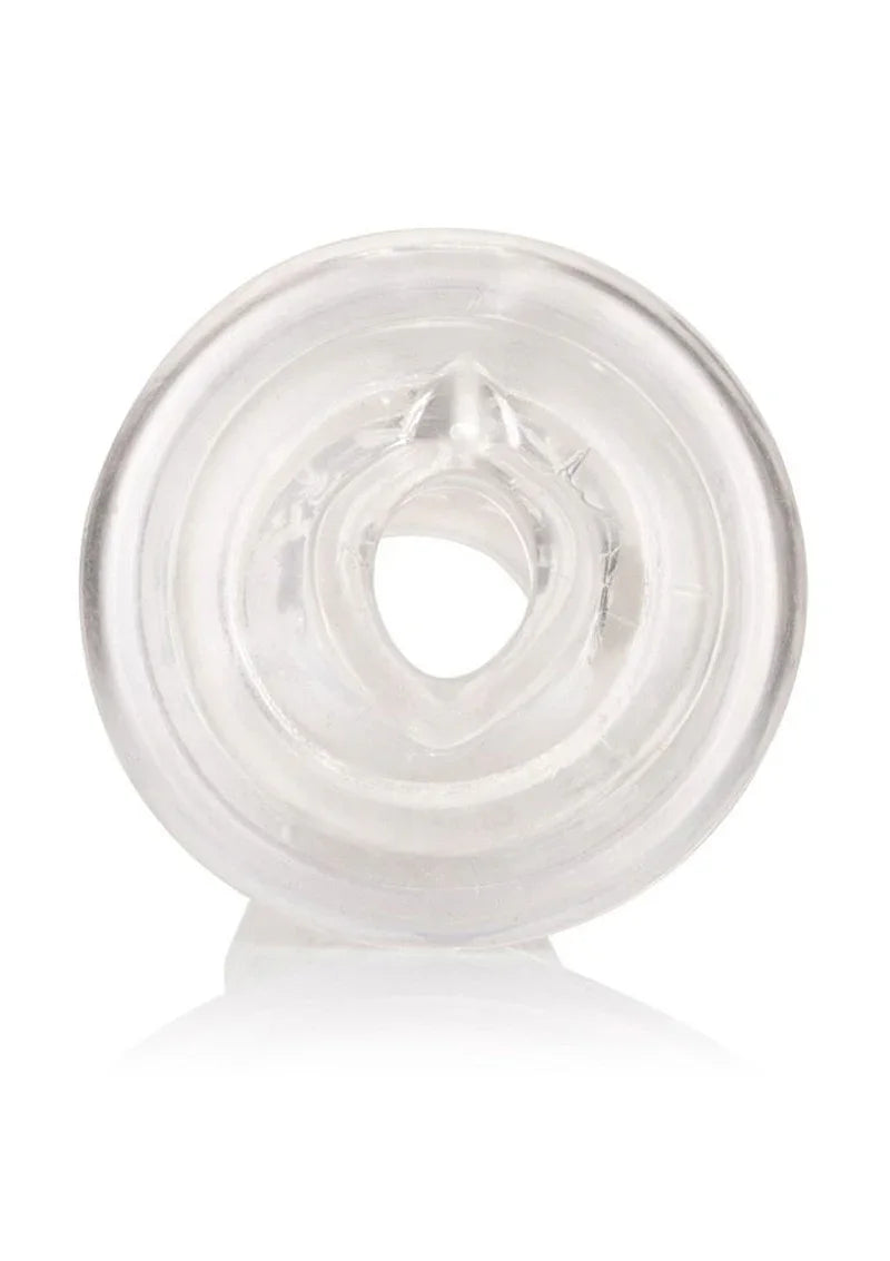 Optimum Series Stroker Pump Sleeve Pussy by CalExotics - Happytoys Sexshop: Toys for Feeling Happy & Easy 😊 - Discreet geleverd