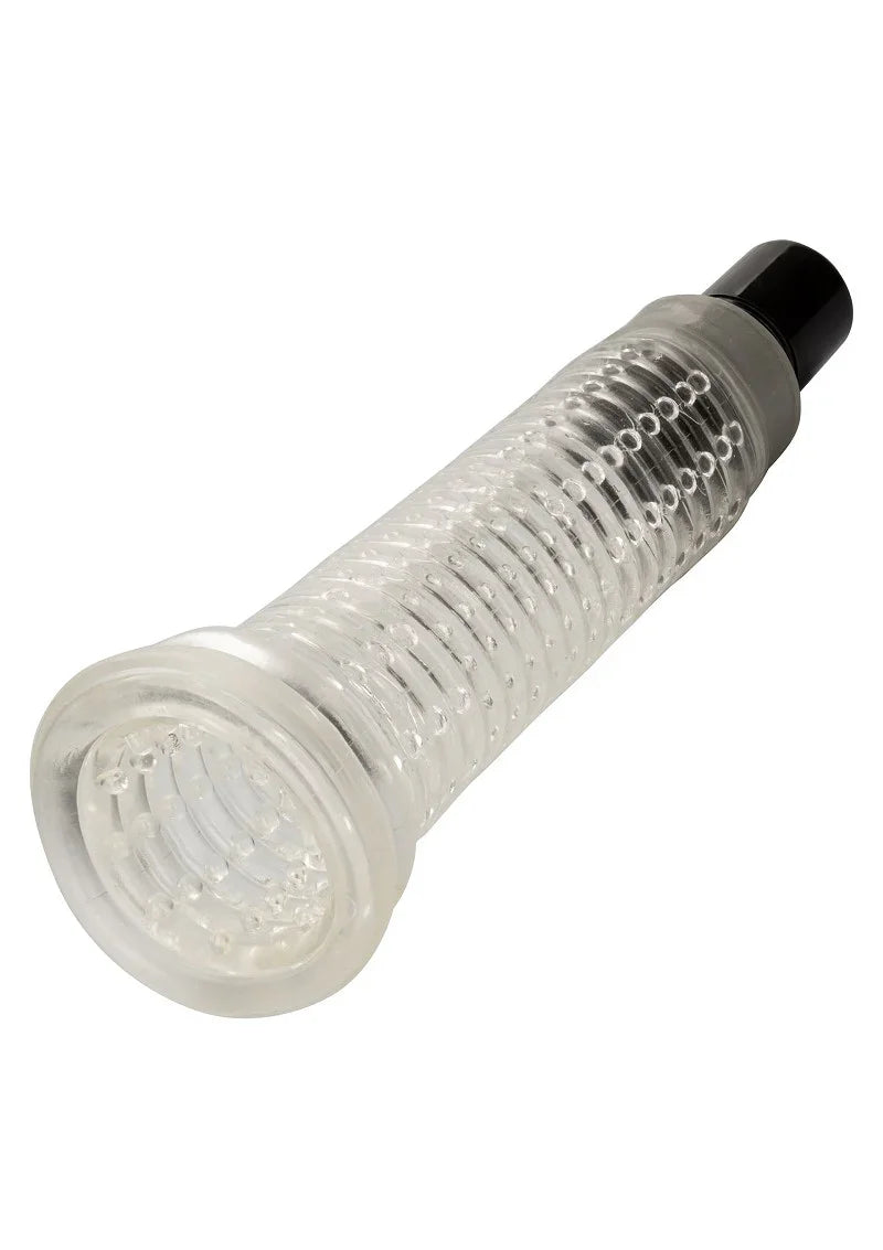 ♂ CalExotics Optimum Series Vibro Air Pump - Happytoys Sexshop: Toys for Feeling Happy & Easy 😊 - Discreet geleverd