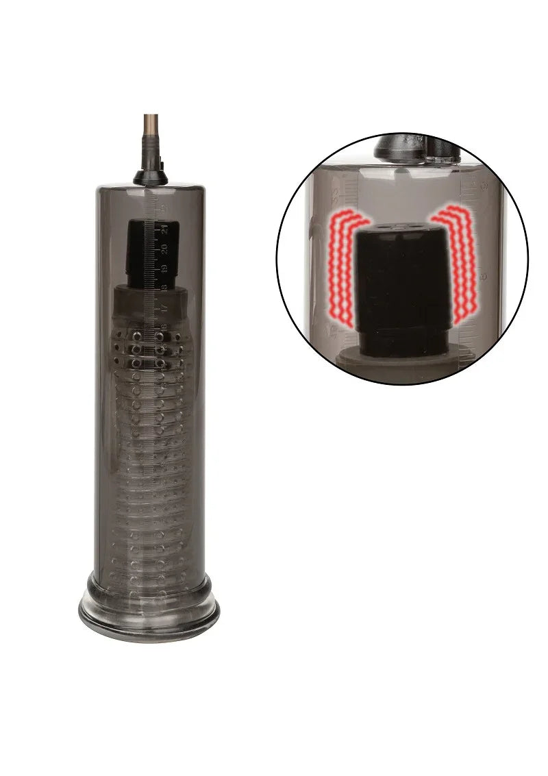 ♂ CalExotics Optimum Series Vibro Air Pump - Happytoys Sexshop: Toys for Feeling Happy & Easy 😊 - Discreet geleverd