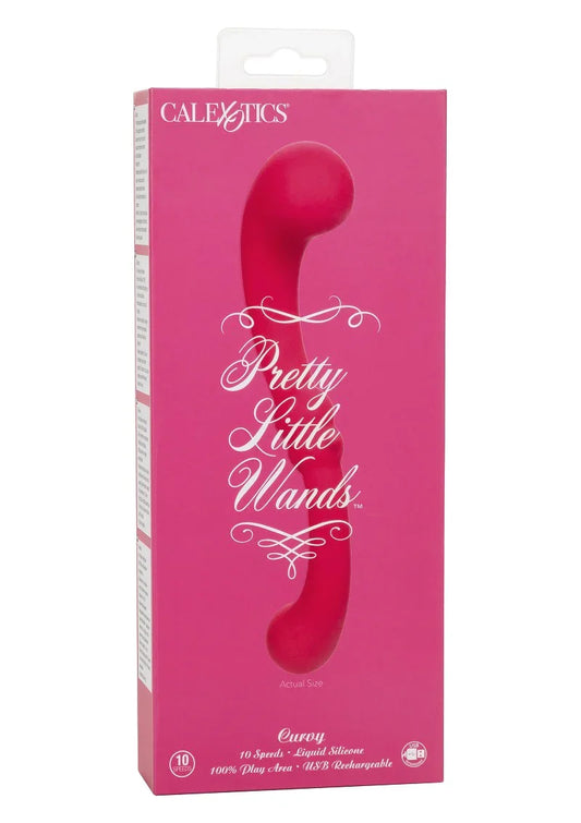 ♀ CalExotics Pretty Little Wands Curvy vibrator - Happytoys Sexshop: Toys for Feeling Happy & Easy 😊 - Discreet geleverd