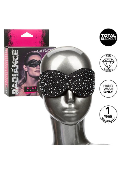 Radiance Blackout Eye Mask by CalExotics - Happytoys Sexshop: Toys for Feeling Happy & Easy 😊 - Discreet geleverd