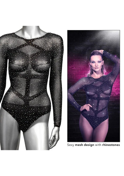 ♀ CalExotics Radiance Long Sleeve Body Suit - Happytoys Sexshop: Toys for Feeling Happy & Easy 😊 - Discreet geleverd