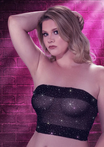 Radiance Plus Size Bandeau Top by CalExotics - Happytoys Sexshop: Toys for Feeling Happy & Easy 😊 - Discreet geleverd