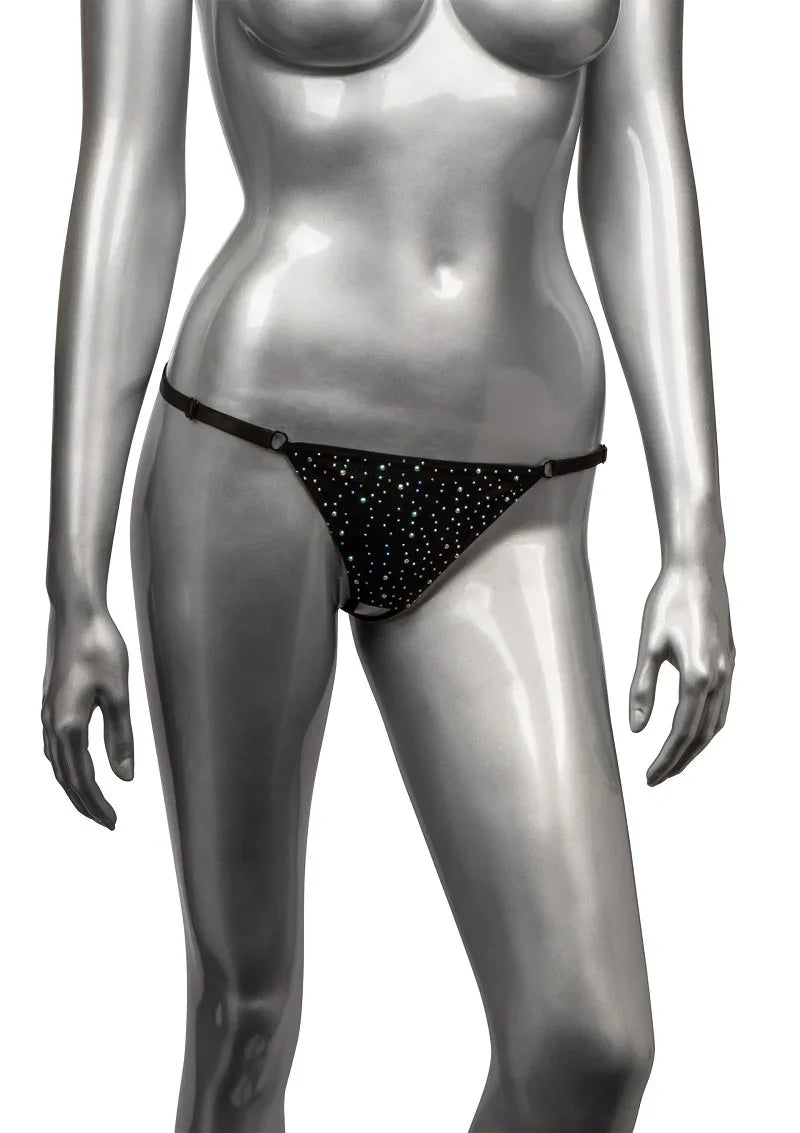 Radiance Plus Size String zonder kruis by CalExotics - Happytoys Sexshop: Toys for Feeling Happy & Easy 😊 - Discreet geleverd