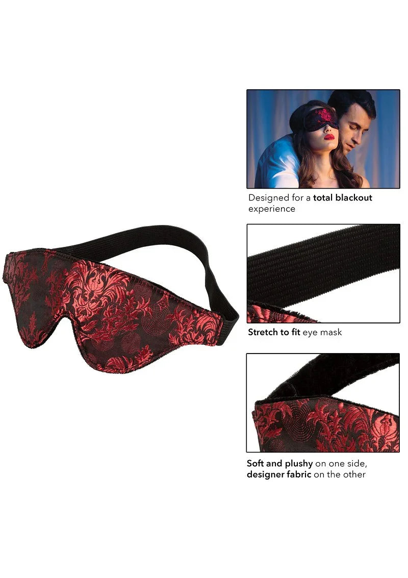 Scandal Blackout Eye Mask by CalExotics - Happytoys Sexshop: Toys for Feeling Happy & Easy 😊 - Discreet geleverd