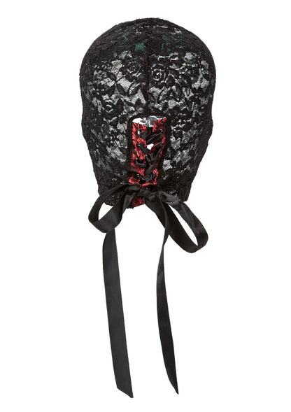 ♀ CalExotics Scandal Corset Lace Hood - Happytoys Sexshop: Toys for Feeling Happy & Easy 😊 - Discreet geleverd