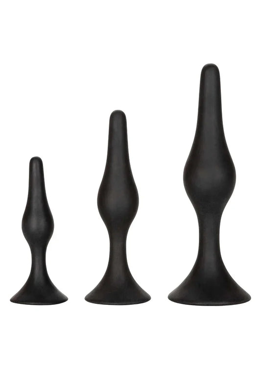 ♂ ♀ CalExotics Silicone Anal Starter Kit - Happytoys Sexshop: Toys for Feeling Happy & Easy 😊 - Discreet geleverd